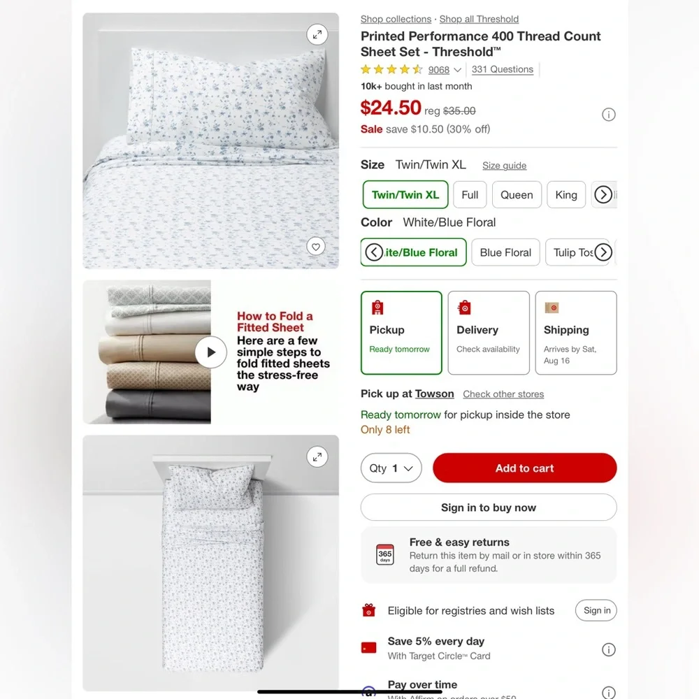White Bedding Set—Twin XL (Mattress Topper, Mattress Cover, Sheet Set)